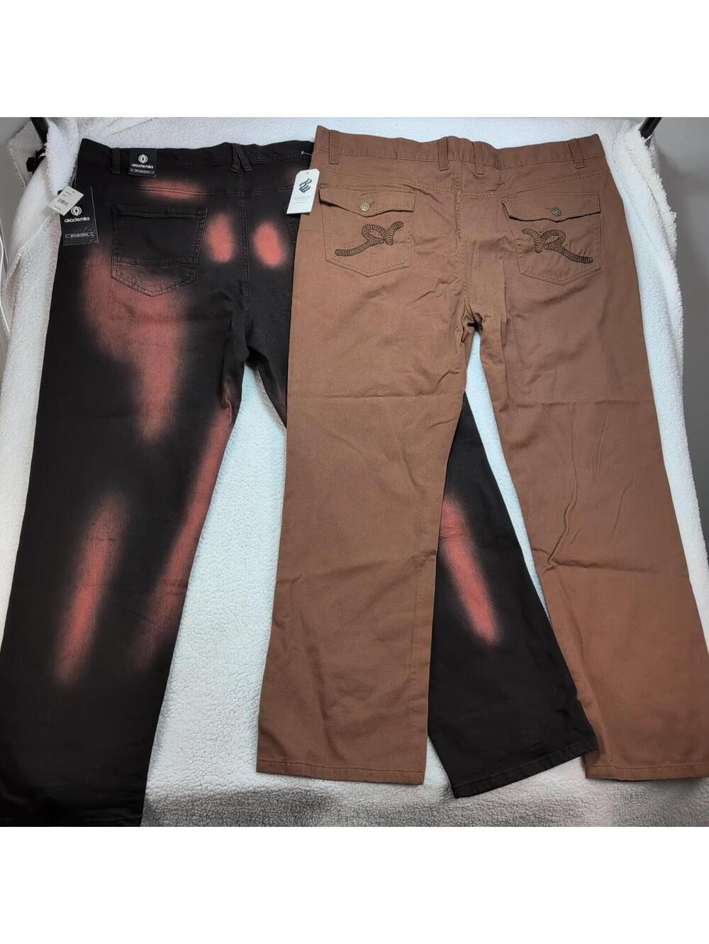 Rocawear Akademiks Jeans Mens 46x34 Lot 2 NWT Streetwear Denim